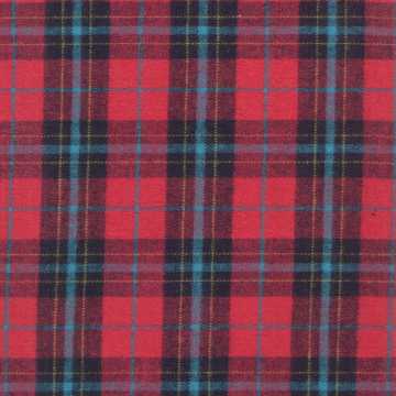 Factory: Three-tier Tartan Midi Skirt For Women